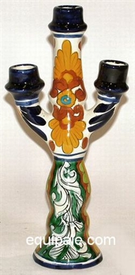 80538-A Talavera Candelabra Spanish Design